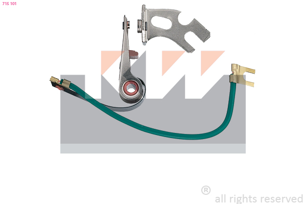 Sada kontaktov rozdeľovača KW